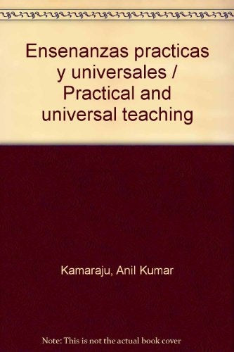ENSEÑANZAS PRACTICAS Y UNIVERSALES | ANIL KUMAR KAMARAJU