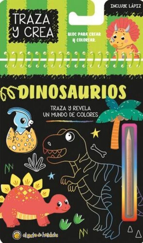 Dinosaurios - Traza y crea | Varios autores