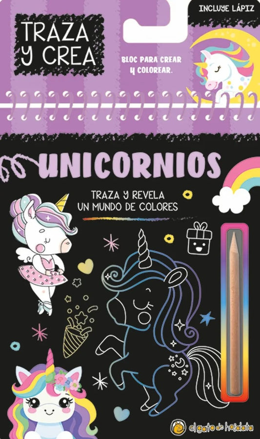 Unicornios - Traza y crea | Varios autores