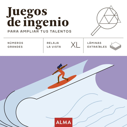 Juegos de ingenio para ampliar tus talentos (Cuadrados XL) | Alma editorial