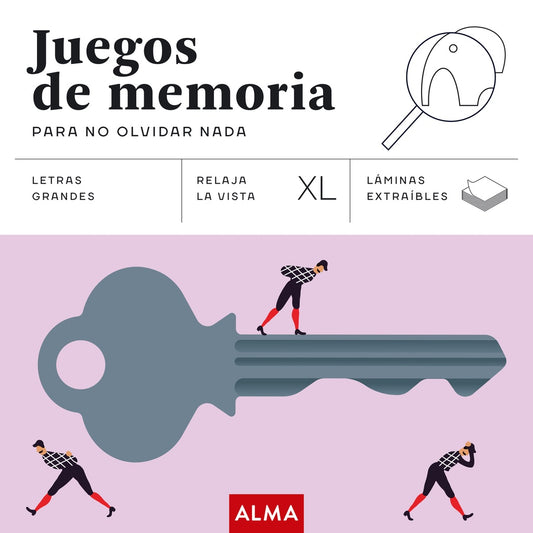 Juegos de memoria XL para no olvidar nada | Alma editorial