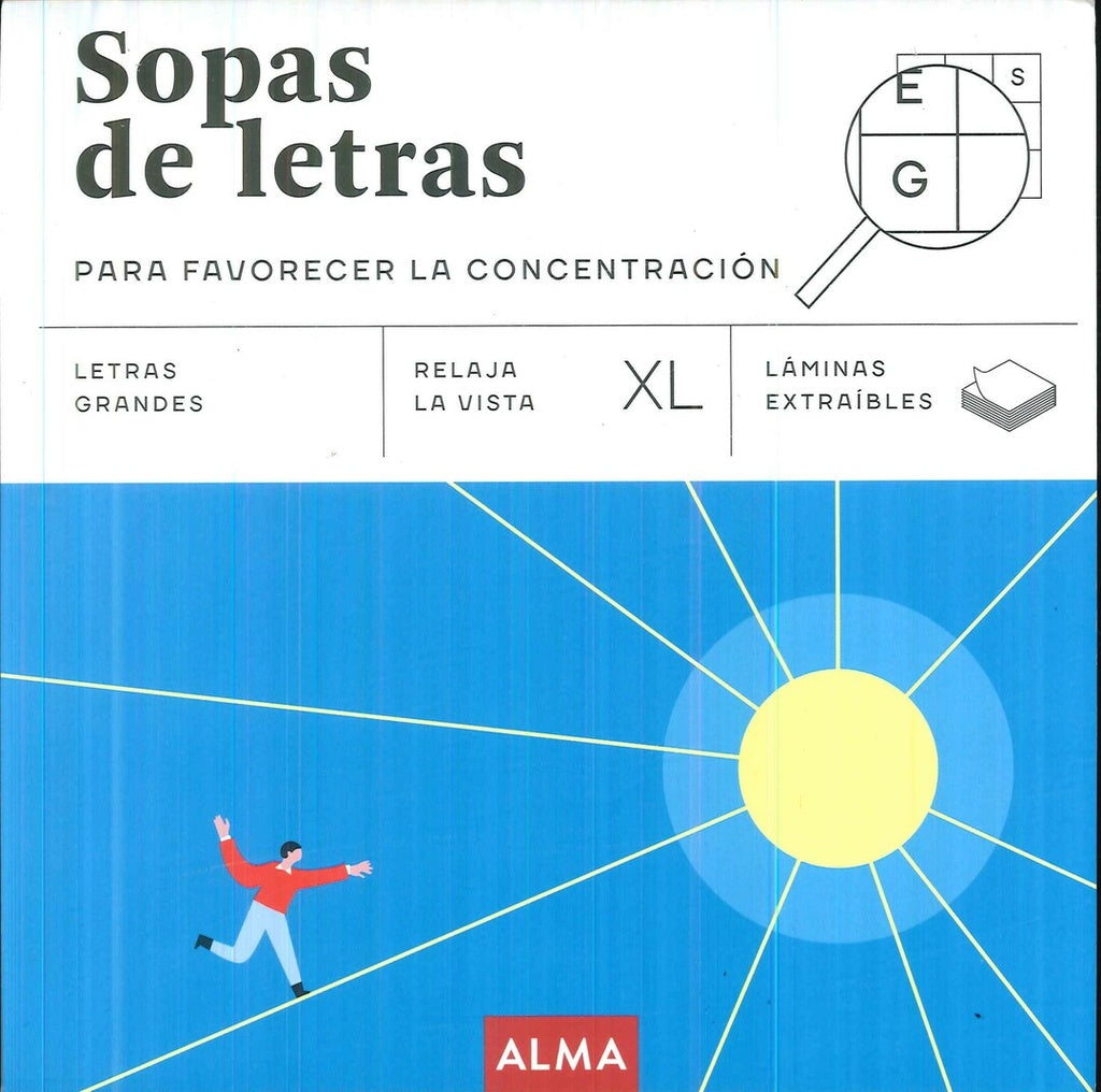 Sopas de letras para favorecer la concentración XL | Alma editorial