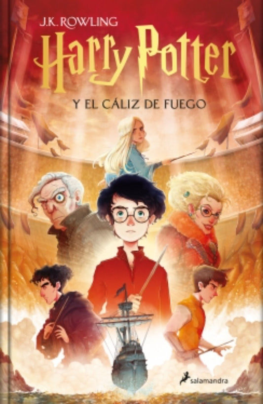 Harry Potter y el cáliz de fuego (4). Edición Relanzamiento Ilustrada | J. K.  Rowling