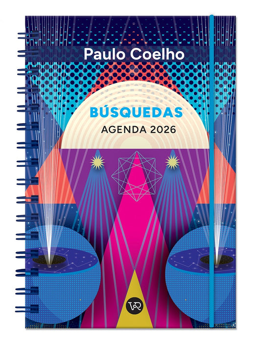 Agenda Paulo Coelho 2026 anillada: Busquedas (Cyan) | PAULO COELHO