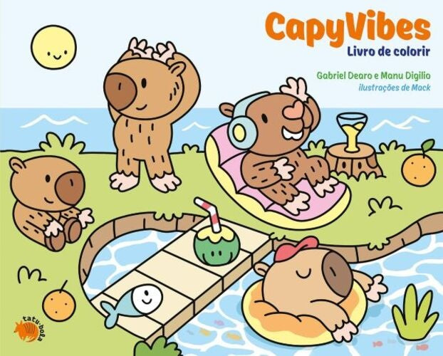 CAPIVIBES. LIBRO PARA COLOREAR | GABRIEL/ DIGILIO  MANU DEARO