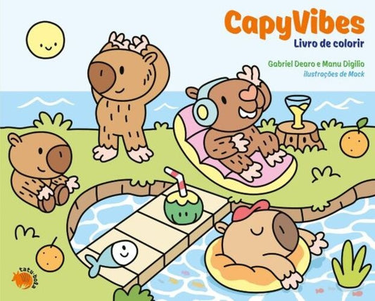 CAPIVIBES. LIBRO PARA COLOREAR | GABRIEL/ DIGILIO  MANU DEARO
