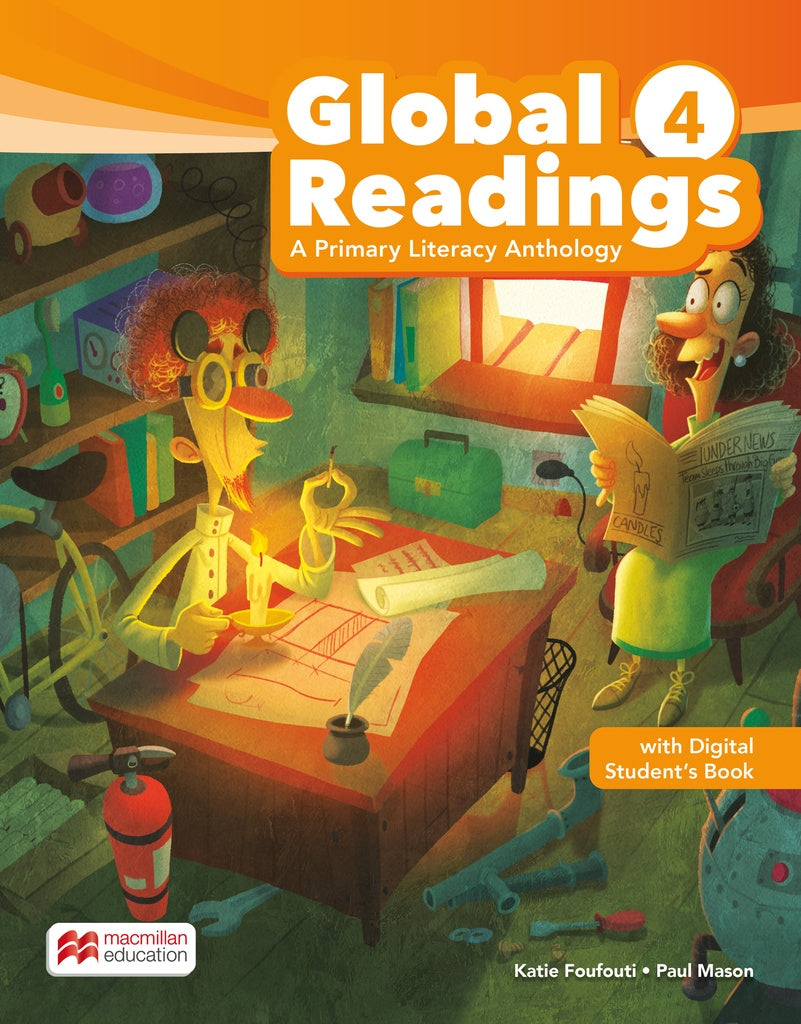 Global Readings 4 Primary (A Primary Literacy Anthology Level 4) | Lucy Crichton, Paul Mason, Kaj Schwermer