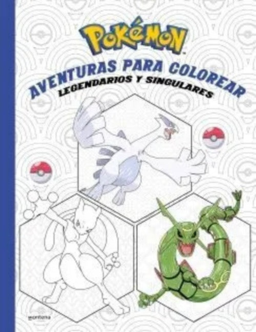 POKEMON - AVENTURAS PARA COLOREAR: LEGENDARIOS Y S | Varios autores