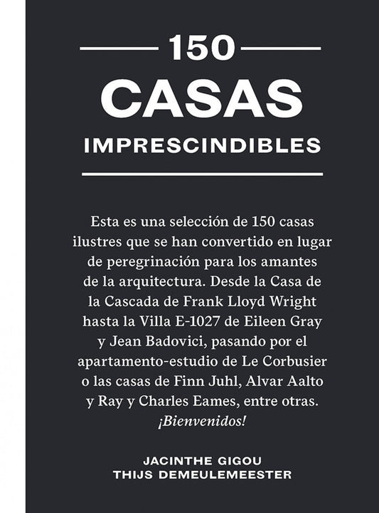 150 CASAS IMPRESCINDIBLES | JACINTHE GIGOU