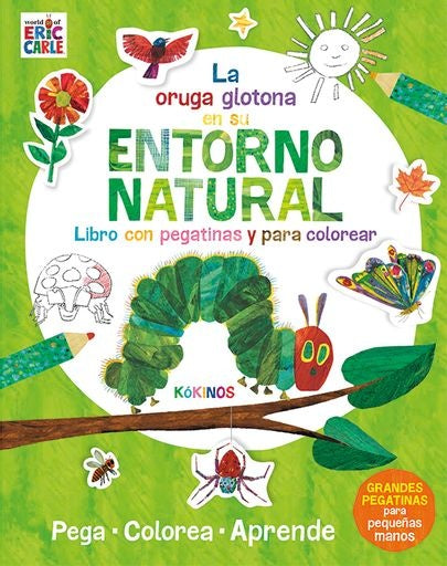 LA PEQUEÑA ORUGA GLOTONA EN SU ENTORNO NATURAL | SIN ASIGNAR