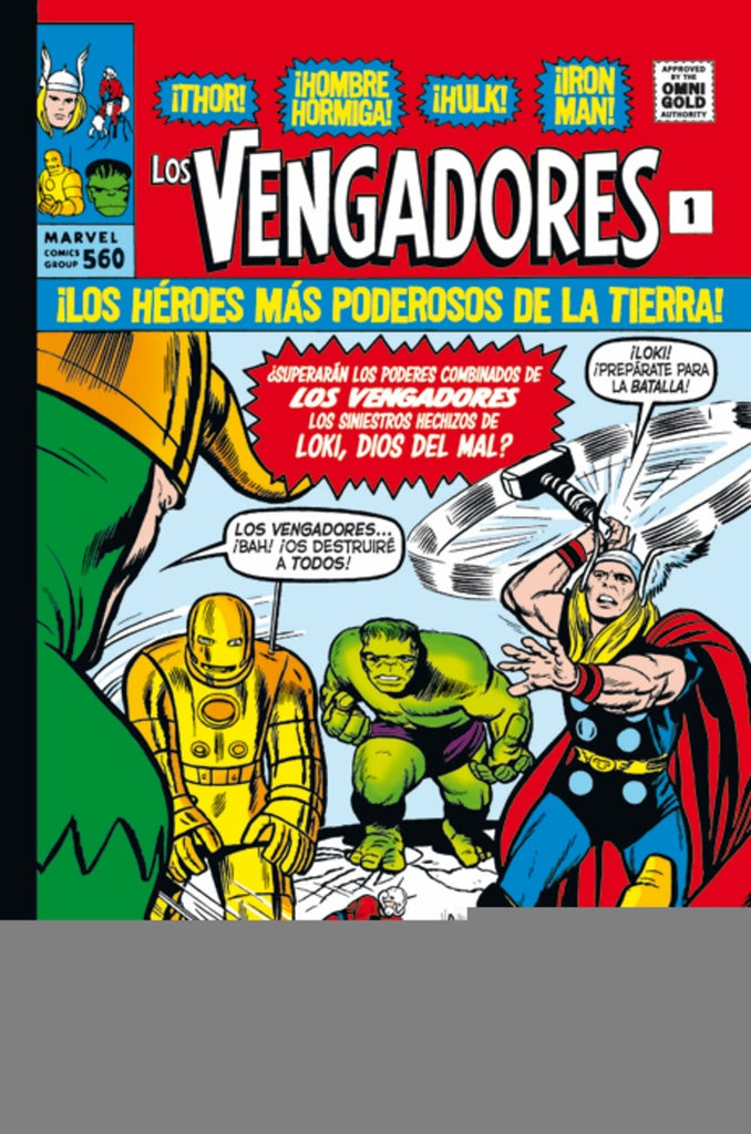 Marvel Gold. Los Vengadores 01. ¡Los Héroes más poderosos de la tierra! | SIN ASIGNAR