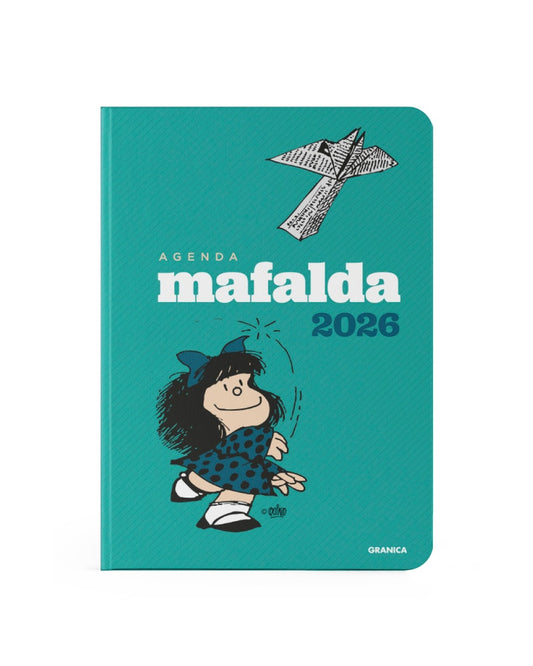 AGENDA MAFALDA 2026 TAPA DURA TURQUESA | (QUINO) JOAQUÍN SALVADOR LAVADO TEJÓN