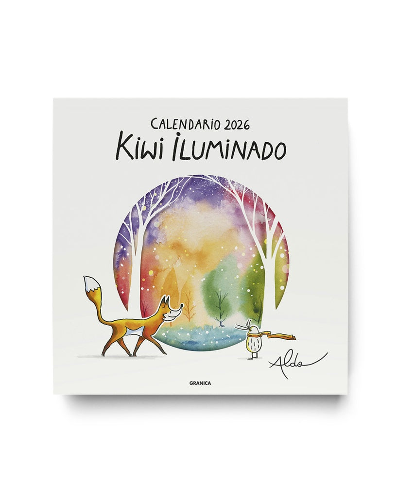 Kiwi Iluminado 2026 Calendario de Pared | Aldo Tonelli
