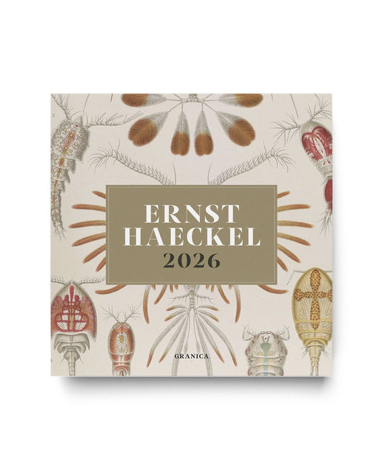 ERNST HAECKEL 2026. CALENDARIO PARED | ERNST HAECKEL