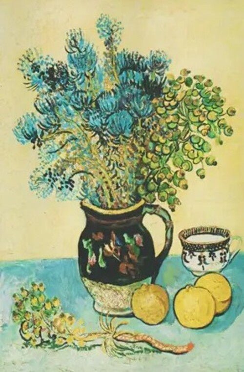 Cuaderno naturaleza muerta de Van Gogh - ultra rayado (tapa dura)
 | AA.VV. .