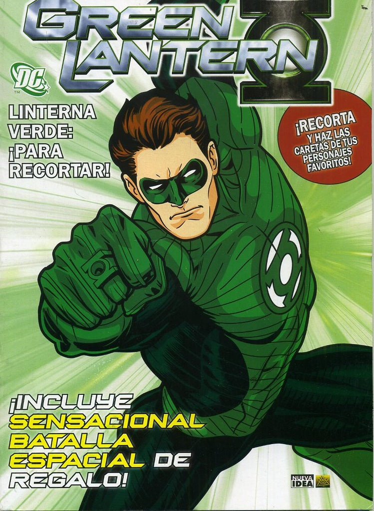 Green Lantern. Linterna verde para recortar | Varios autores