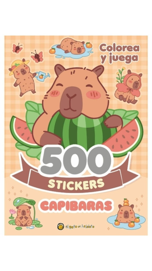 500 STICKERS-CAPIBARAS | Editorial Guadal S.A.