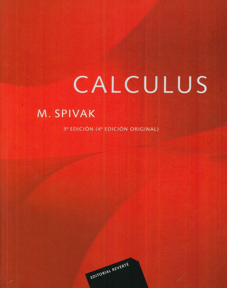 Cálculus 3ra Ed. | SIN ASIGNAR