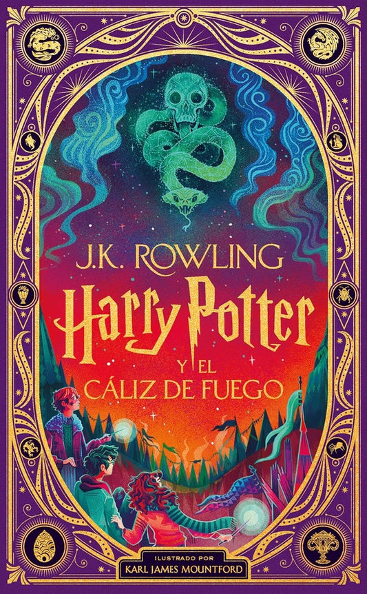 Harry Potter y el cáliz de fuego (4). Edición ilustrada interactiva | J. K.  Rowling