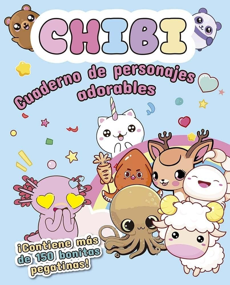 Chibi: Cuaderno de personajes adorables | AA.VV. .