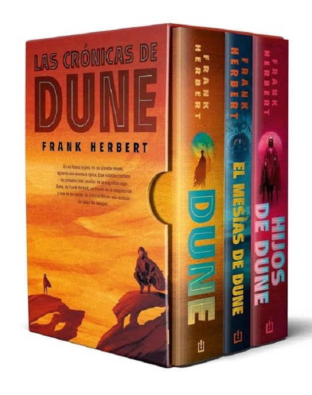 TRILOGIA DUNE. EDICION DE LUJO (ESTUCHE) | FRANK HERBERT