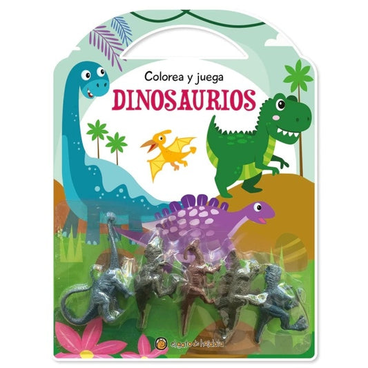 COLOREA Y JUEGA-DINOSAURIOS