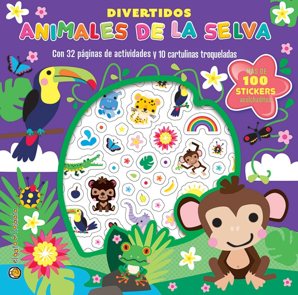 ACOLCHADITAS-ANIMALES DE LA SELVA | Editorial Guadal S.A.