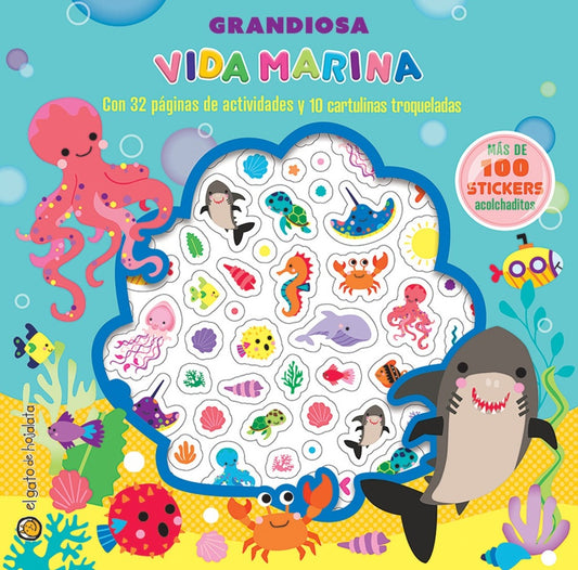 ACOLCHADITAS-GRANDIOSA VIDA MARINA | Editorial Guadal S.A.
