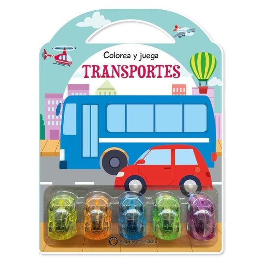 COLOREA Y JUEGA-TRANSPORTES | Editorial Guadal S.A.