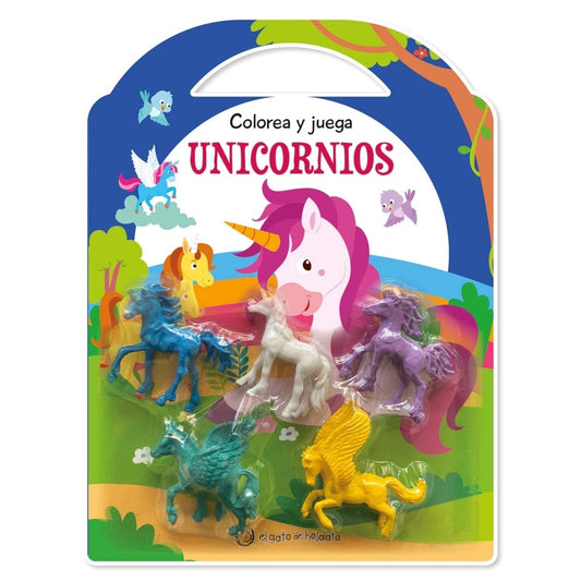 COLOREA Y JUEGA-UNICORNIOS | Editorial Guadal S.A.