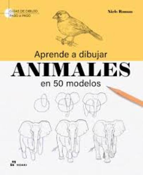 Aprende a dibujar animales en 50 modelos | Niels Roman