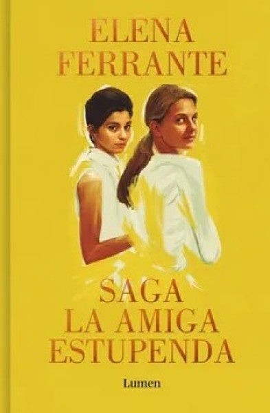 Saga La amiga estupenda. Edición completa con cantos pintados | ELENA FERRANTE