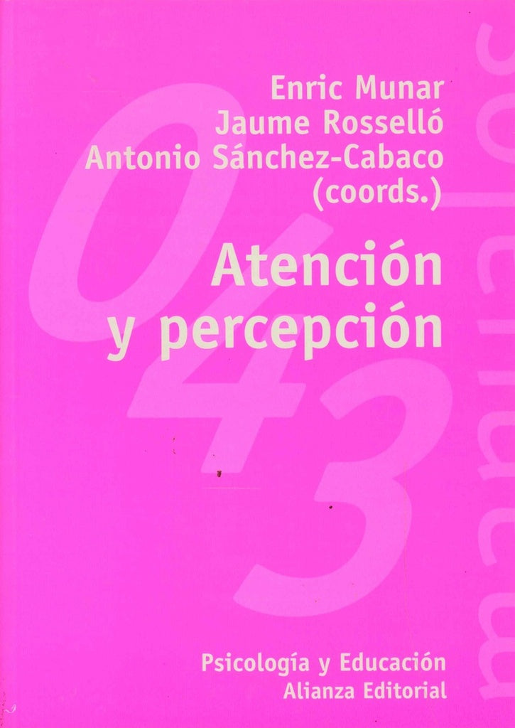 ATENCION Y PERCEPCION | JAUME/SANCHEZ CABACO  ANTONIO/M ROSELLO