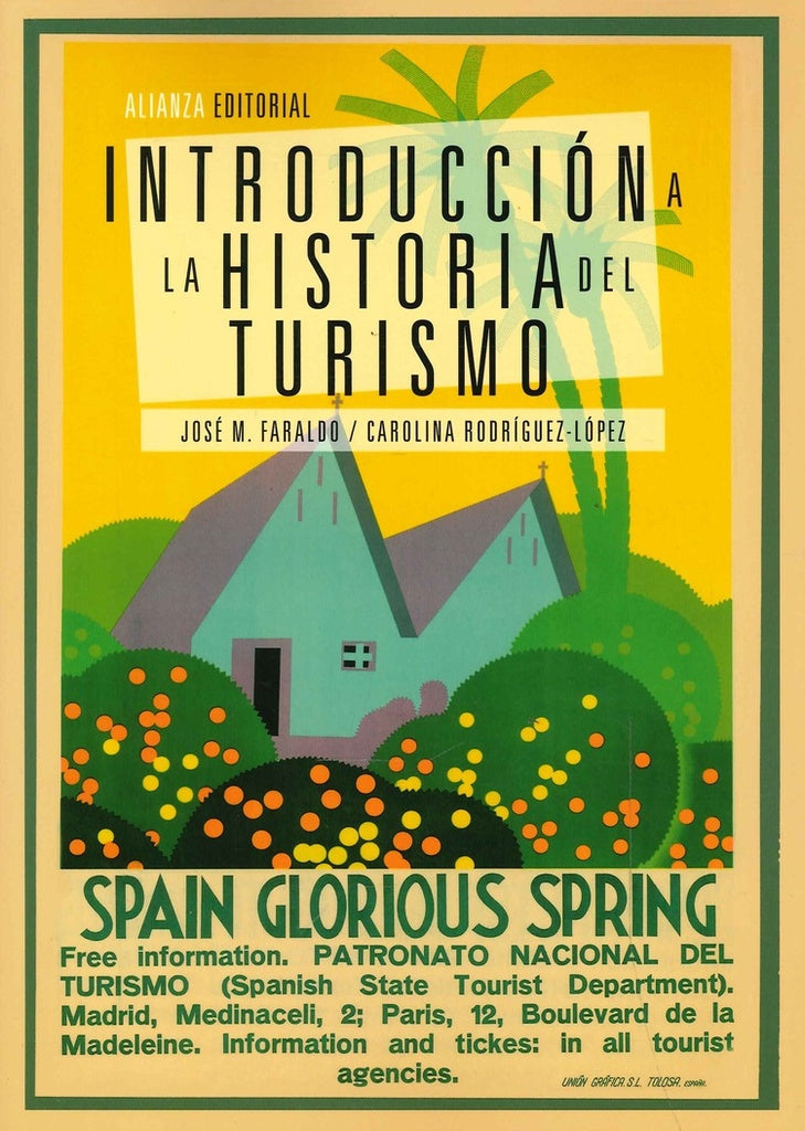 INTRODUCCION A LA HISTORIA DEL TURISMO | FARALDO JOSÉ M