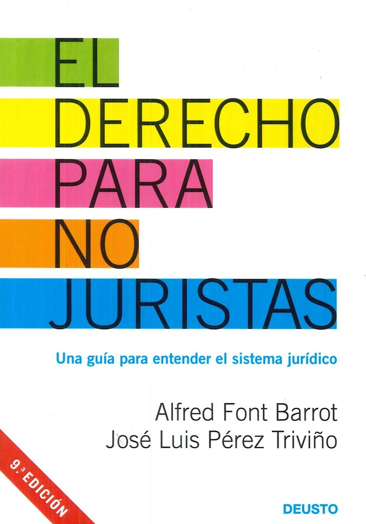 DERECHO PARA NO JURISTAS,EL | ALFRED/PREZ TRIVIÑO JOSE LUI FONT BARROT