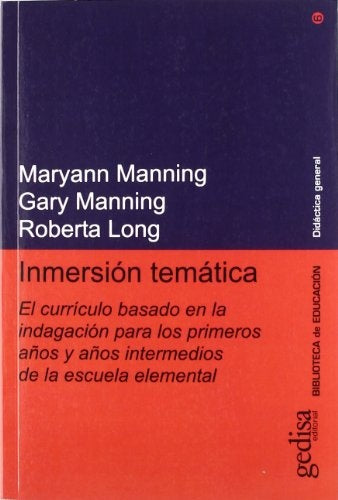 INMERSION TEMATICA | MARYANN/OTROS MANNING