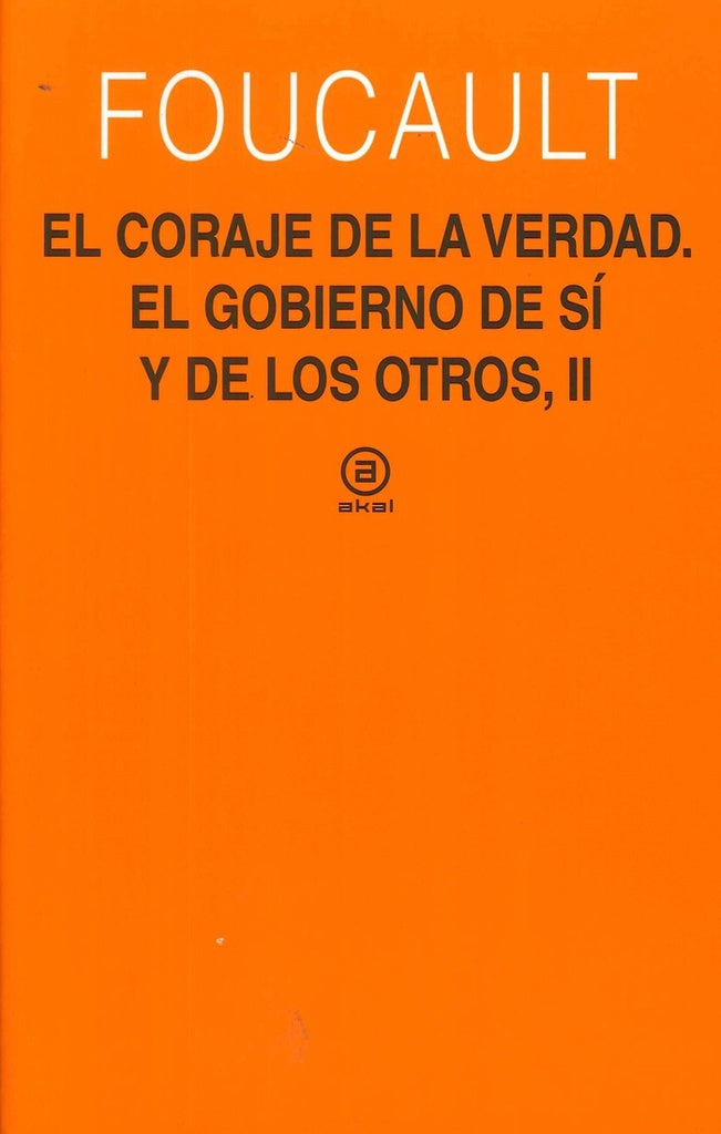 CORAJE DE LA VERDAD,EL | FOUCAULTMICHEL