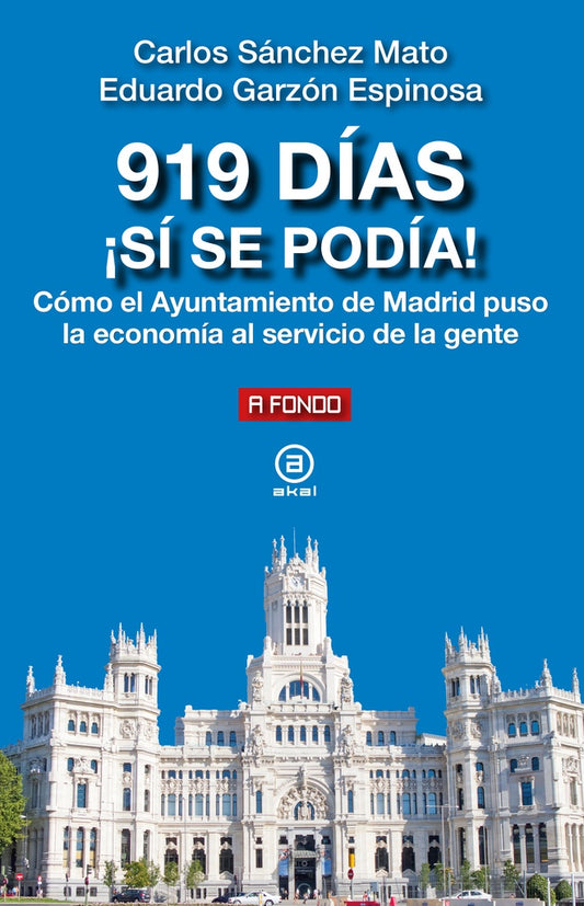 919 DIAS SI SE PODIA | SANCHEZMATOCARLOS/GARZON ESPINOSAEDUA