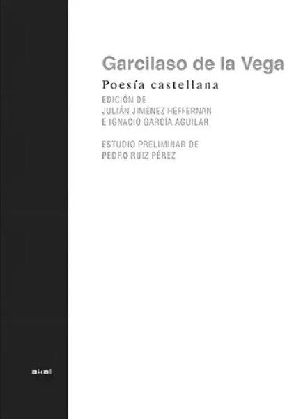 POESIA COMPLETA GARCILASO DE LA VEGA | DELA VEGAGARCILASO