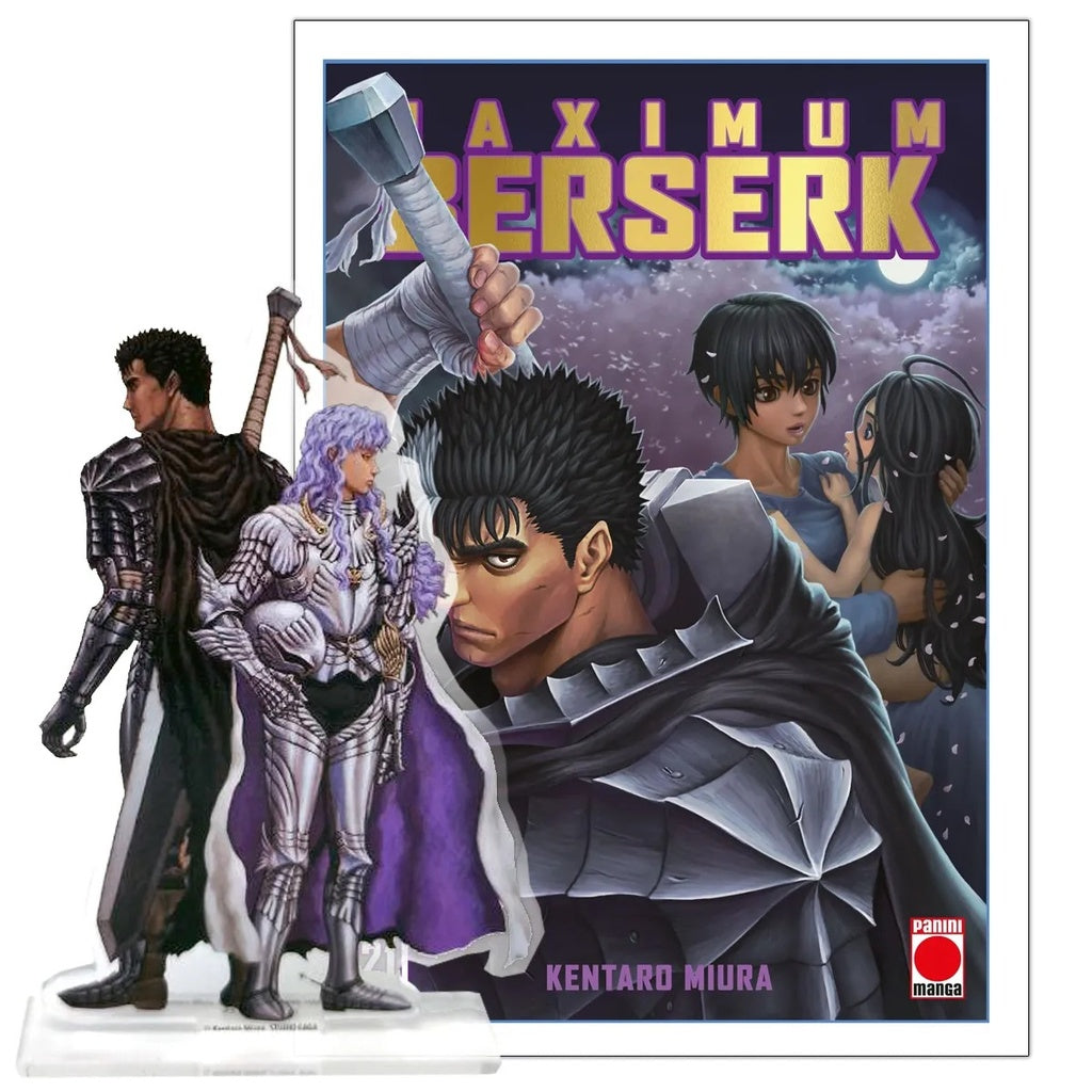 MAXIMUM BERSERK 21 (SOBRECUBIERTA ALTERNATIVA + FIGURA) | KENTARO MIURA