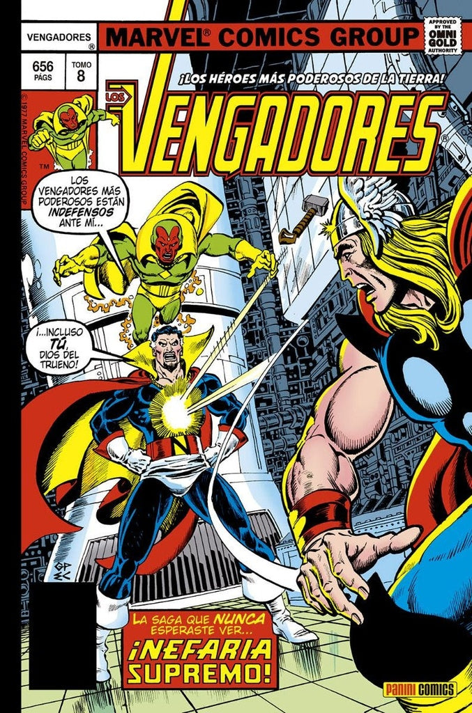 MARVEL GOLD LOS VENGADORES 8 | SHOOTERJIM/BYRNEJOHN/PEREZGEORGE