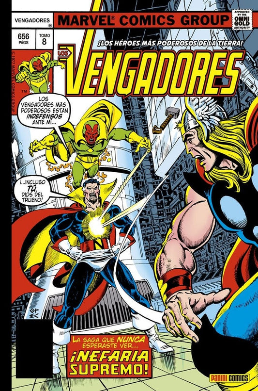 MARVEL GOLD LOS VENGADORES 8 | SHOOTERJIM/BYRNEJOHN/PEREZGEORGE
