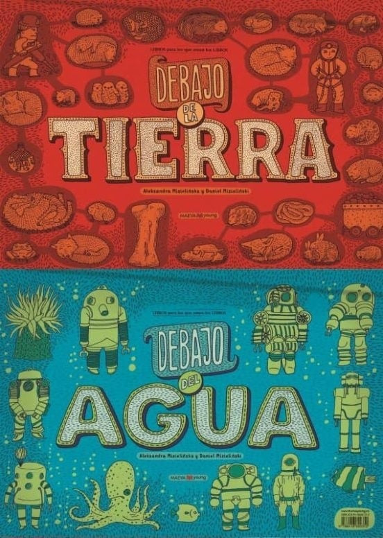 DEBAJO DE LA TIERRA DEBAJO DEL AGUA | MIZIELINSKAALEKSANDRA/MIZIELINSKID