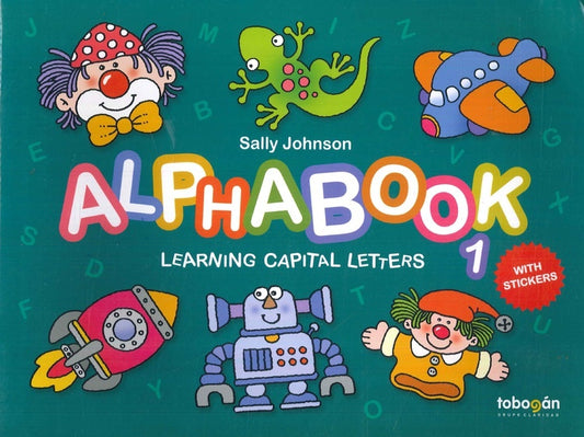 Alphabook 1. Learning Capital Letters | Sally Johnson