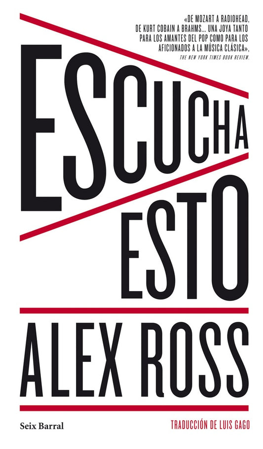 ESCUCHA ESTO | ALEX ROSS