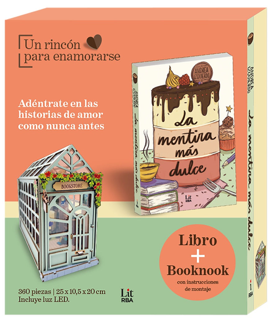 LA MENTIRA MAS DULCE + BOOKNOOK | IZQUIERDOANDREA