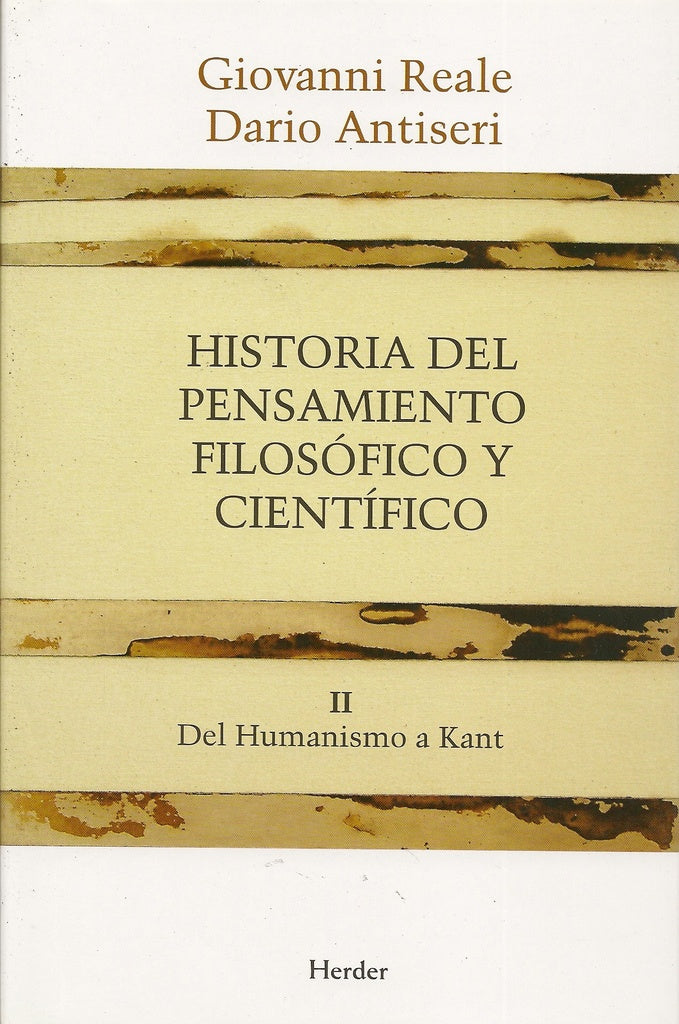 HISTORIA DEL PENSAMIENTO FILOSOFICO Y CIENTIFICO II | REALEGIOVANNI