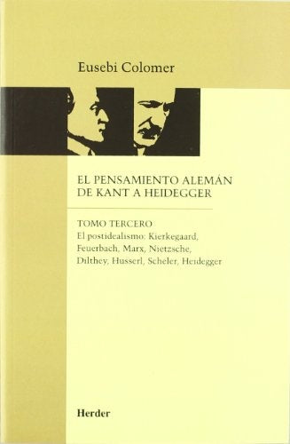 PENS,ALEM, KANT-HEIDEG, TOMO 3 | COLOMER