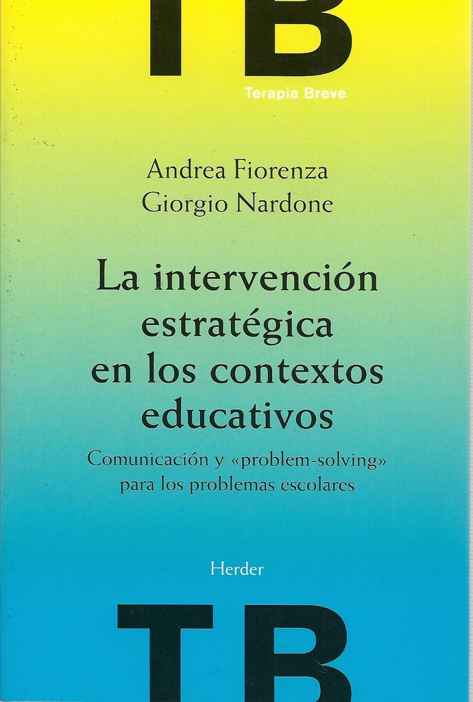 INTERVENCION ESTRATEGICA CONTEXTOS EDUCATIVOS | FIORENZAA