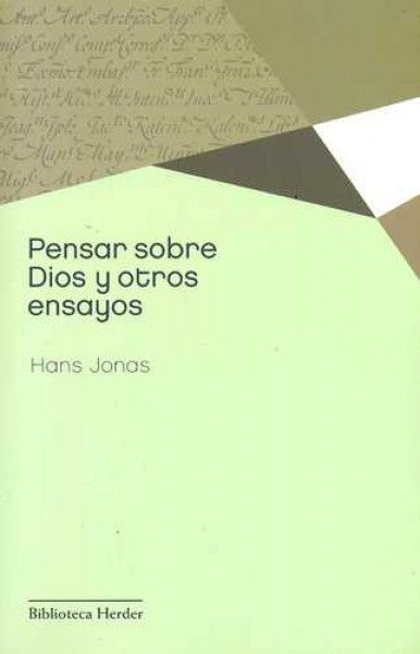 PENSAR SOBRE DIOS Y OTROS ENSAYOS | JONASHANS